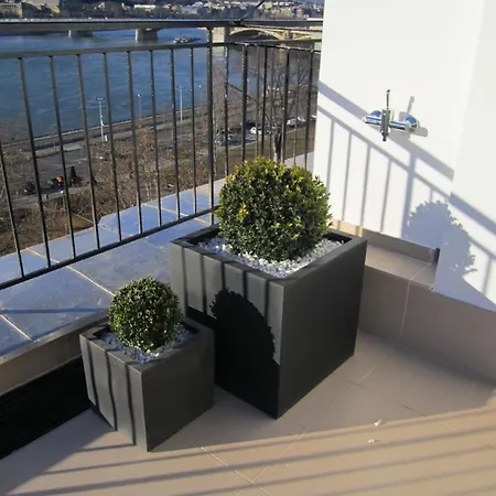 公寓 Penthouse Mit Donaublick 布达佩斯